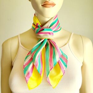 Vintage Spring Square Scarf